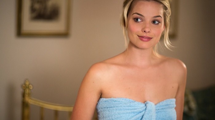 girl, blonde, Margot Robbie