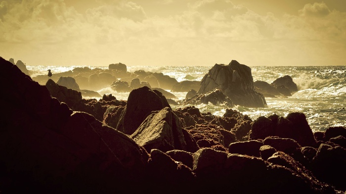 nature, sea, photography, waves