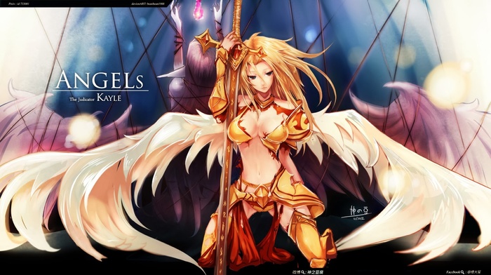 League of Legends, girl, Kayle, video games