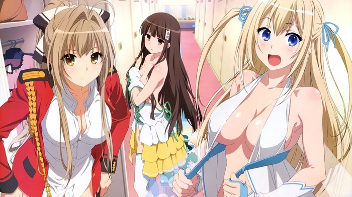 Sento Isuzu, Amagi Brilliant Park, anime girls, anime