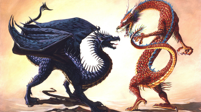 dragon, CG, chinese dragon