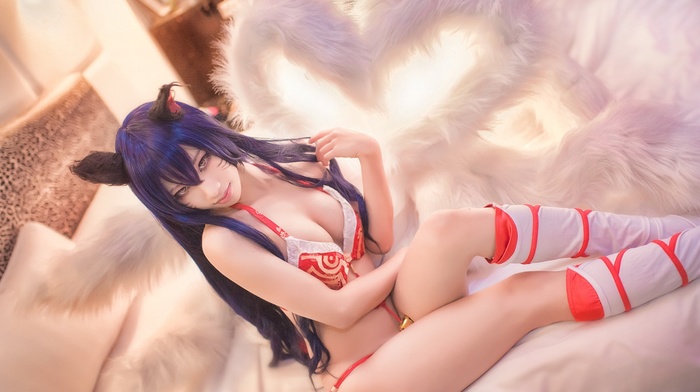 League of Legends, cosplay, Ahri