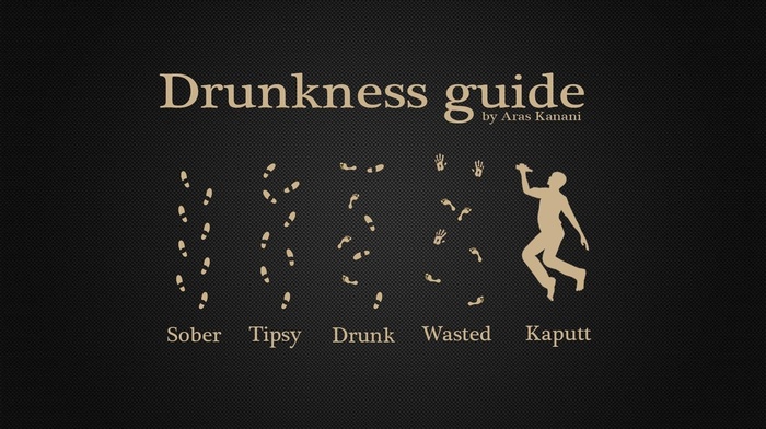 alcohol, humor, footprints, simple background