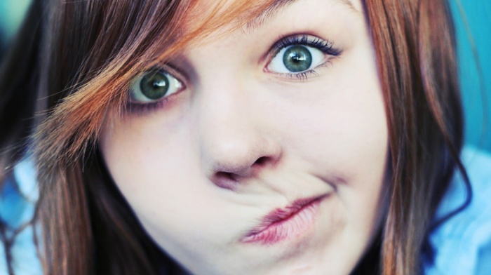 green eyes