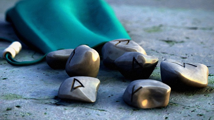 stones, runes