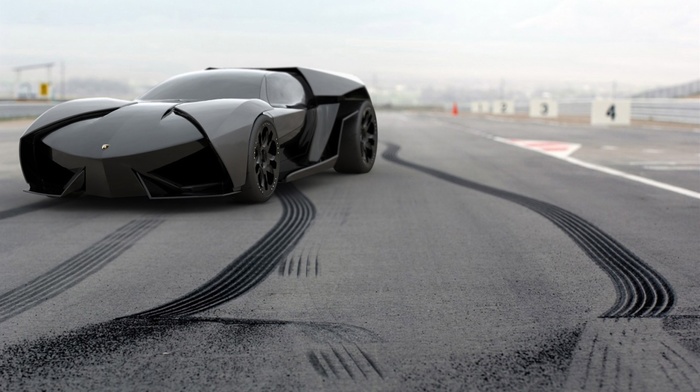 car, Lamborghini Ankonian Concept