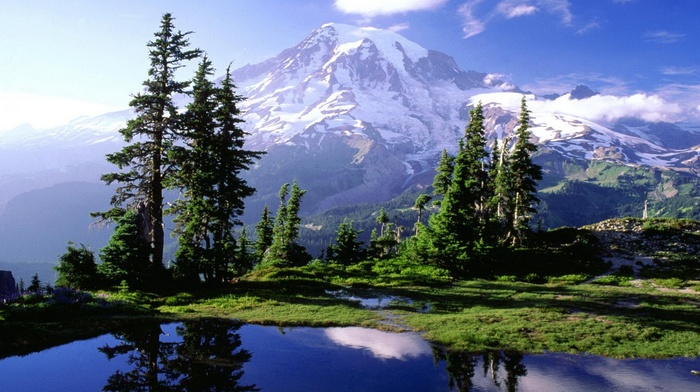 mountain, landscape