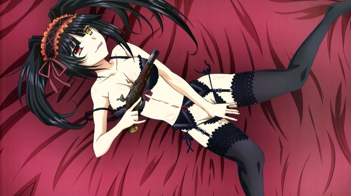 Tokisaki Kurumi, anime, Date A Live, anime girls