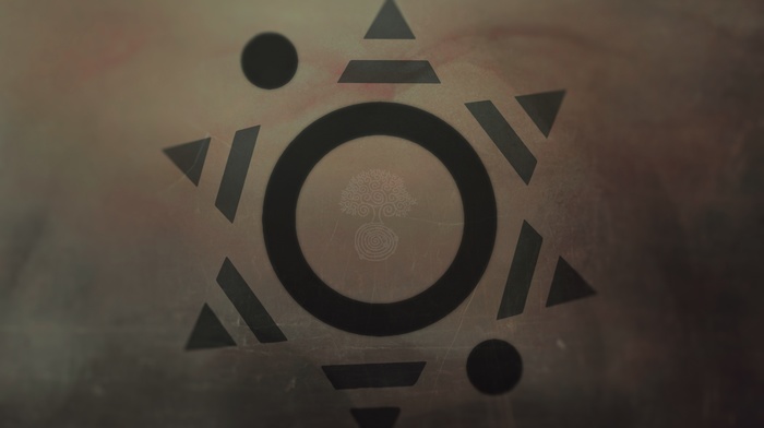 Thirty Seconds To Mars, digital art, triangle, artwork, circle, geometry, abstract, pattern, 30STM
