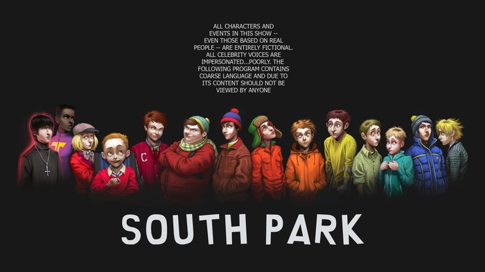 Eric Cartman, Stan Marsh, Kyle Broflovski, Kenny McCormick, South Park, Butters