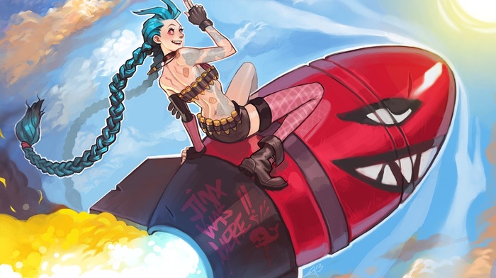 League of Legends, Jinx League of Legends, video games