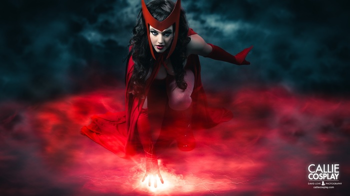 Scarlet Witch, Callie Cosplay, cosplay