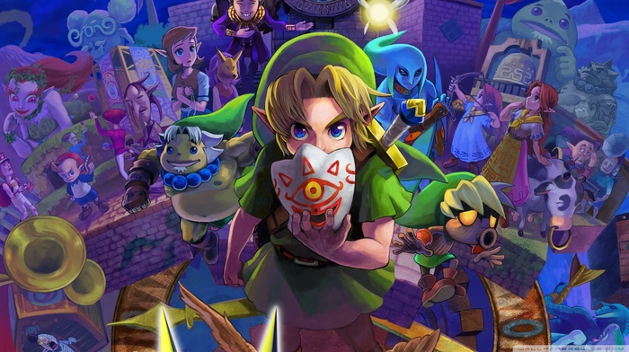 Nintendo, The Legend of Zelda Majoras Mask, The Legend of Zelda, video games, link