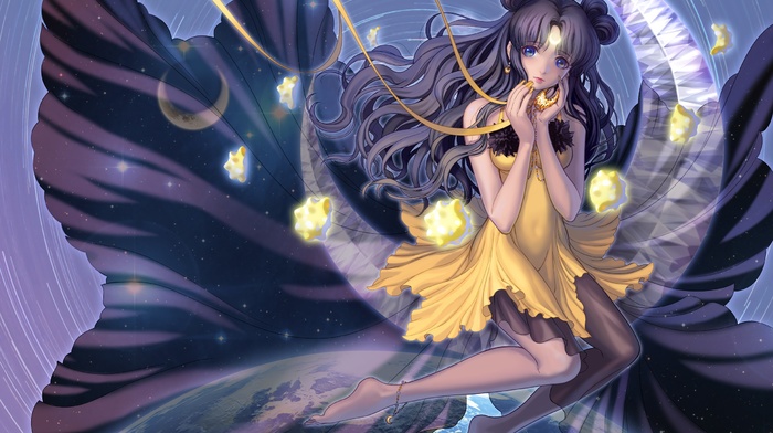 Luna, anime girls, Sailor Moon