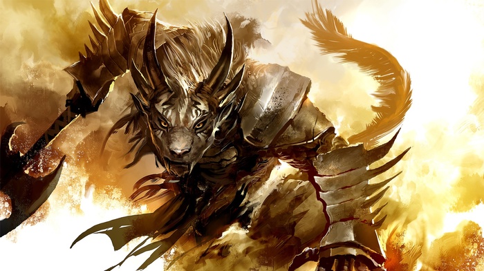 Guild Wars 2, video games, artwork