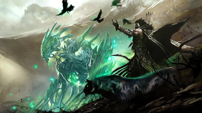 video games, Guild Wars 2, artwork