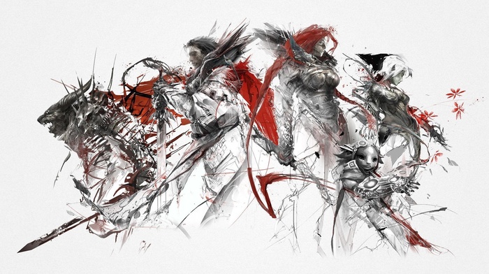 video games, Guild Wars 2, artwork