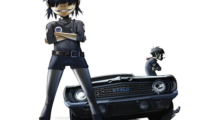 Noodle, Murdoc Niccals, Jamie Hewlett, Gorillaz