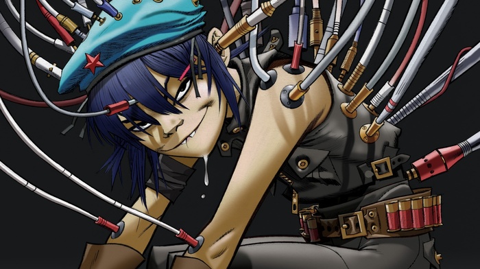 Noodle, Jamie Hewlett, Gorillaz