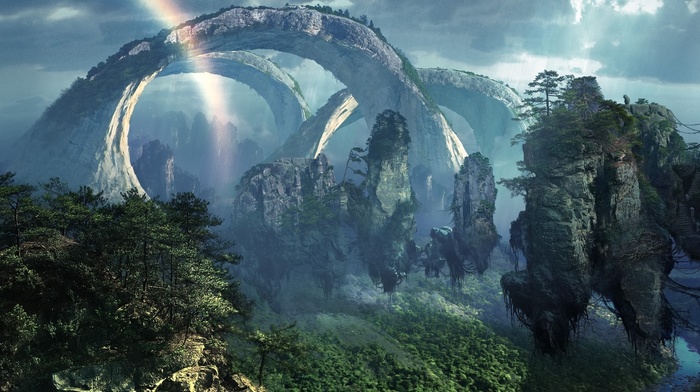 Avatar, digital art, fantasy art, movies, landscape