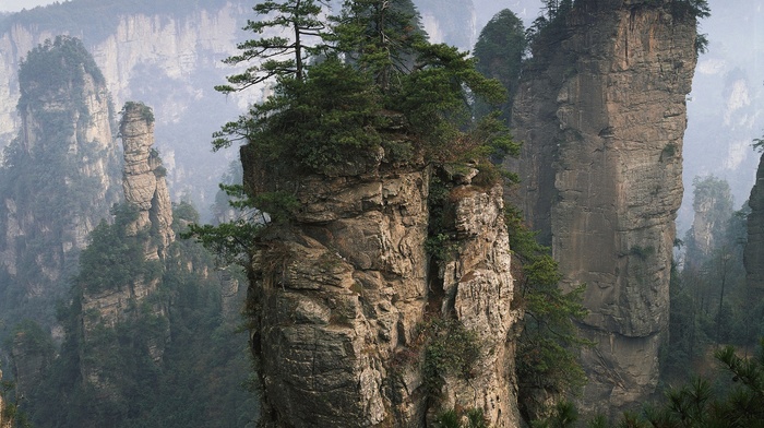 landscape, rock, nature