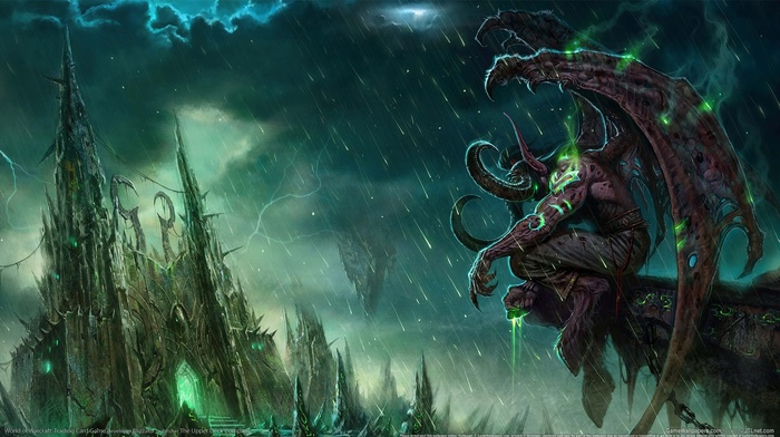 World of Warcraft, World of Warcraft, fantasy art, Illidan Stormrage