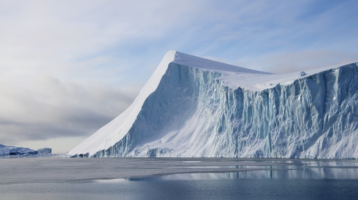 nature, landscape, ice