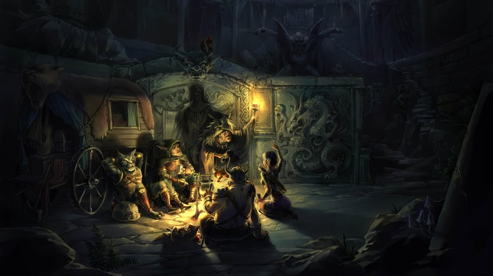 digital art, fantasy art