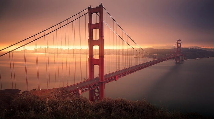 bridge, golden gate bridge