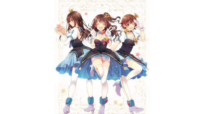 dress, THE iDOLMSTER, crowns