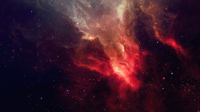 nebula, stars, TylerCreatesWorlds, space, space art