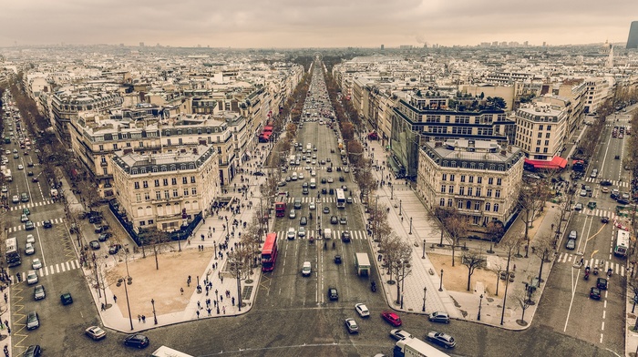 Champs, lyses, Paris, cityscape, building, street