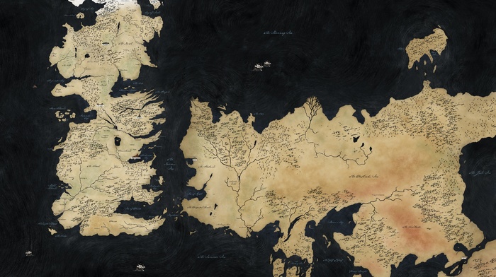 map, Game of Thrones