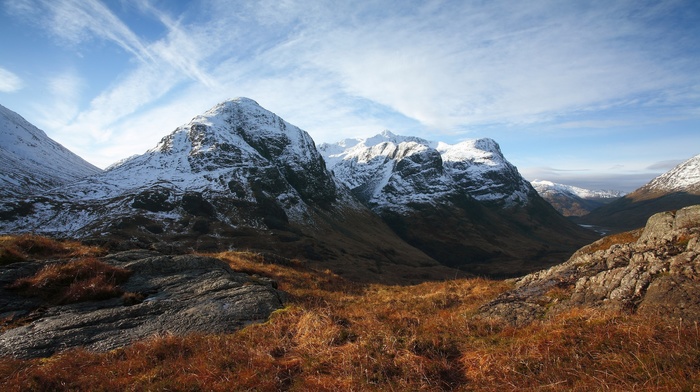 mountain, nature