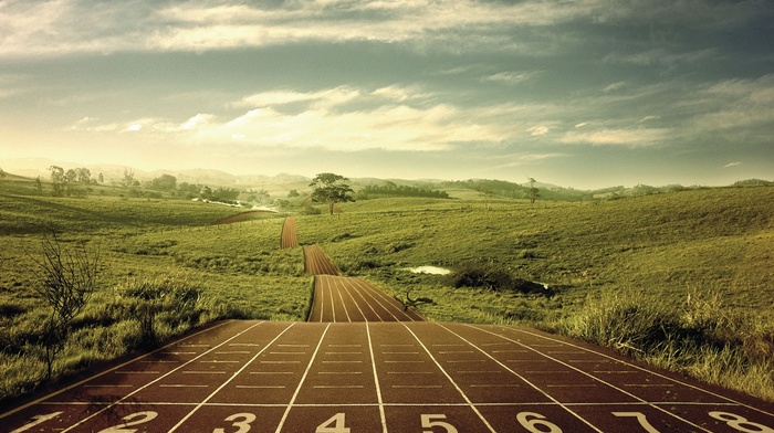 Run, sports, field, Olympics