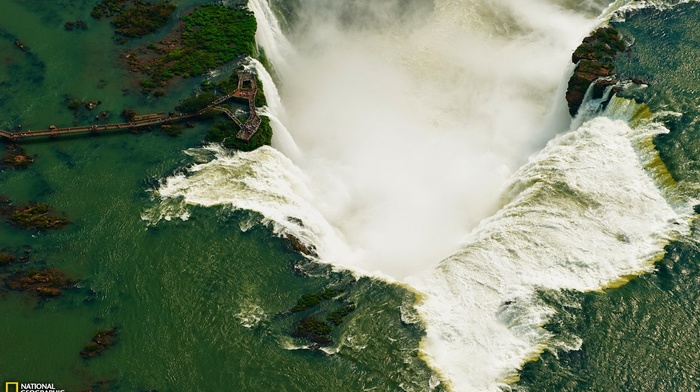 landscape, nature, waterfall, Iguaz Waterfalls