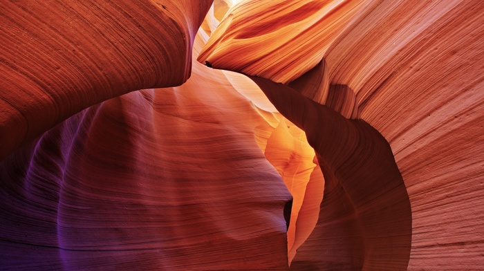sunlight, Antelope Canyon, Arizona, rock formation