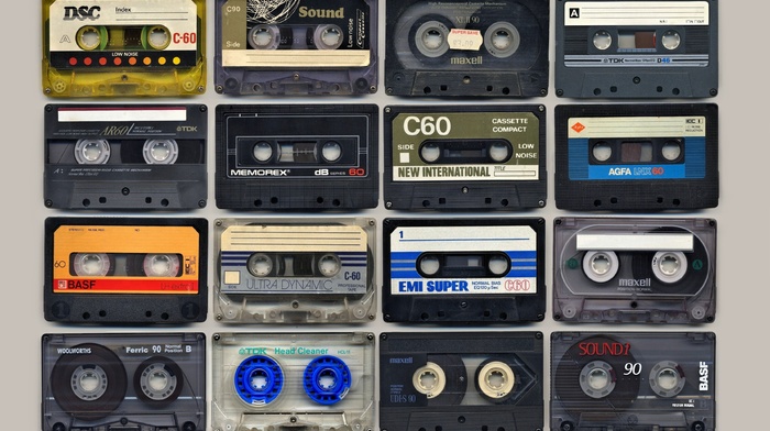 cassette, music