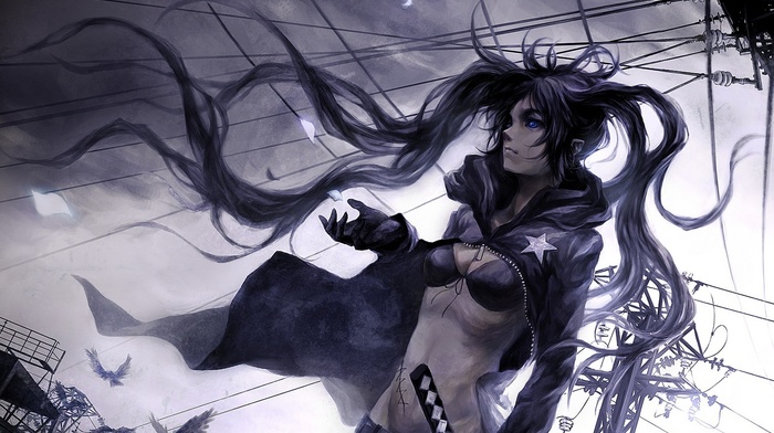 anime girls, Black Rock Shooter