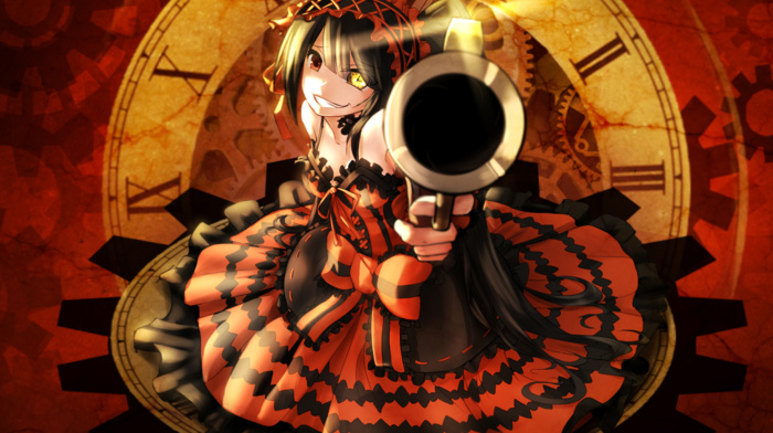 anime girls, Date A Live, anime, Tokisaki Kurumi