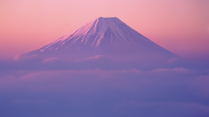 landscape, mountain, Japan, Mount Fuji