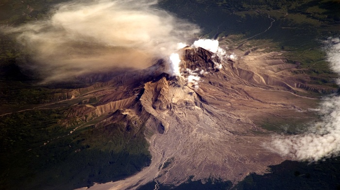 nature, volcano