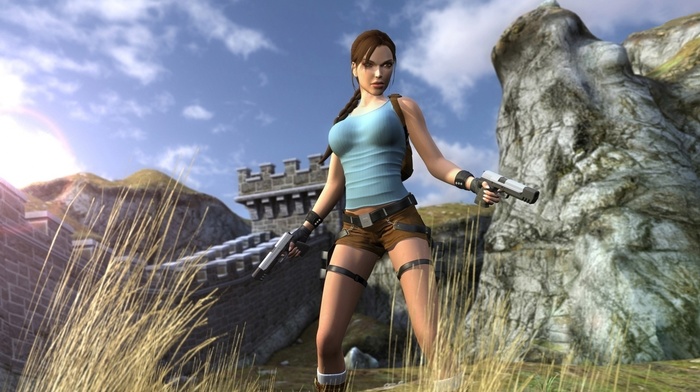 Lara Croft, Tomb Raider, video games, girl