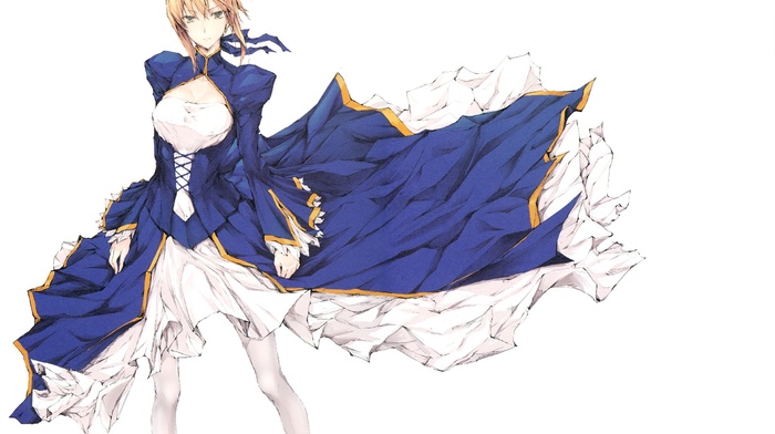 Saber, fate series, blonde