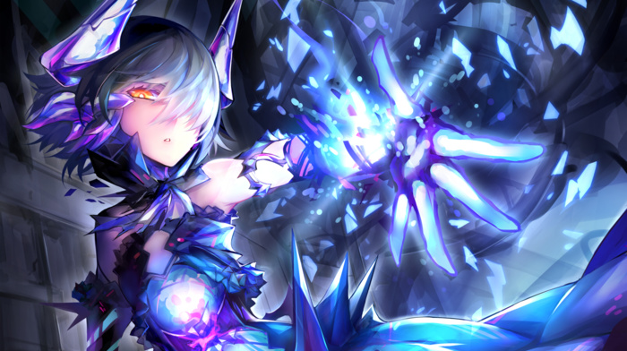 anime girls, artwork