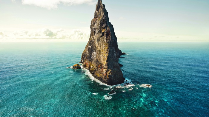 rock, Australia, nature, island, landscape