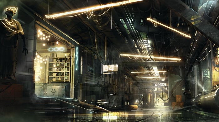 cyberpunk, science fiction, futuristic, Deus Ex, video games, Deus Ex Mankind Divided