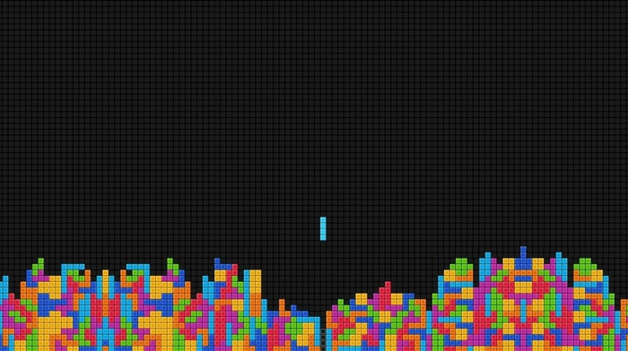 tetris, digital art