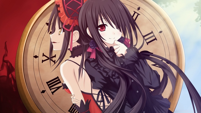 anime, Date A Live, Tokisaki Kurumi