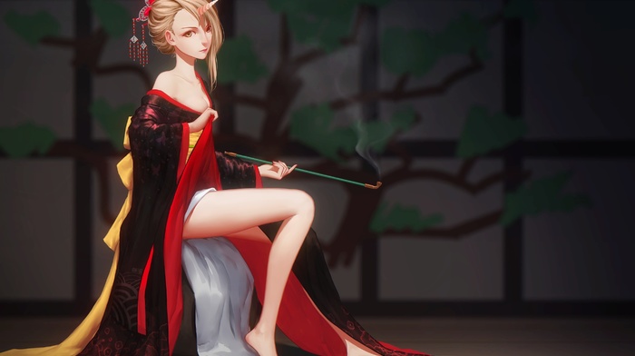 legs, anime girls, anime